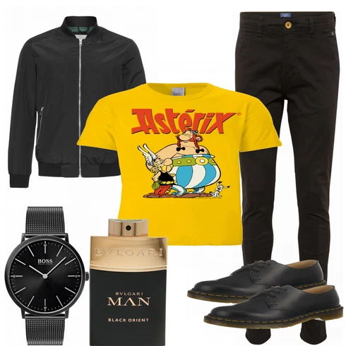 Gelb T-Shirt & Top T-Shirt Logoshirt kombinieren