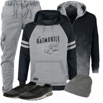 Outfit mit Grau Batman "Batmobile"