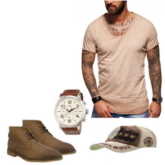 Outfit mit Weiß/Blau Tommy Hilfiger "Behype"