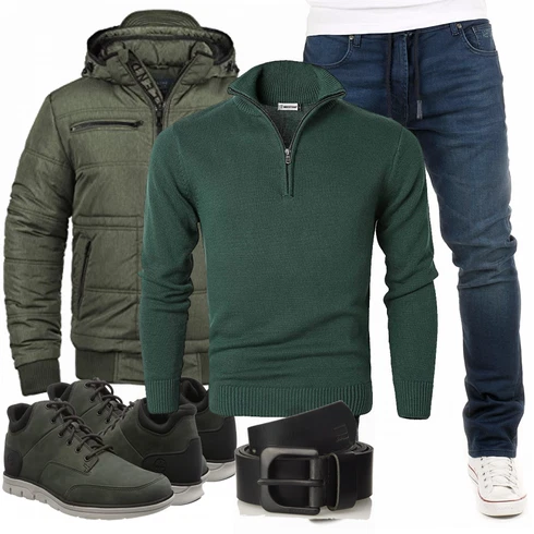 Hose/Winter Parka Blend kombinieren