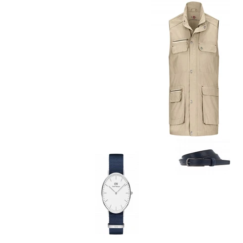 Grau Uhr Daniel Wellington kombinieren
