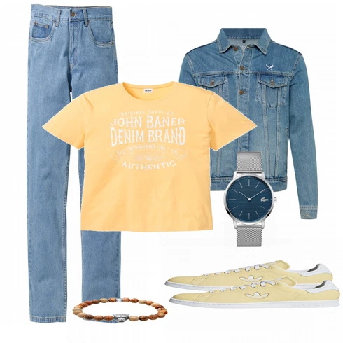 Gelb T-Shirt & Top T-Shirt Bonprix kombinieren