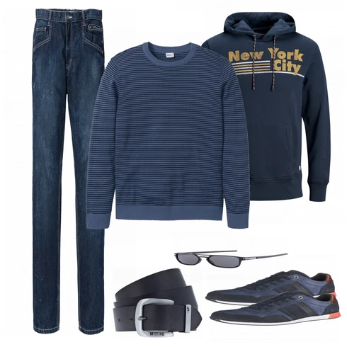 Türkis Sneaker Bullboxer kombinieren
