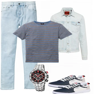Outfit mit Grau SommerJacke Superdry "Bonprix Style"