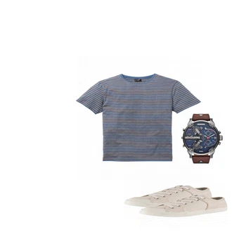 Outfit mit Weiß Sneaker G-Star Raw "bpc collection"