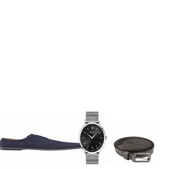 Outfit mit Blau Hausschuh Bonprix "BPC HOSE"