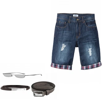 Outfit mit Blau Schmuck Police "BPC POLO"