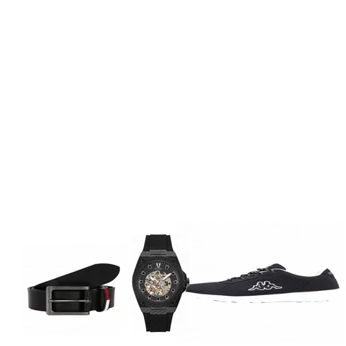 Schwarz Gürtel Tommy Jeans kombinieren