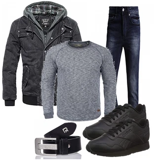 Outfit mit Blau Brandit "Brandit"