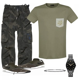 Outfit "Brandit hose"