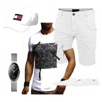 Outfit mit Grau Braun "Braun"