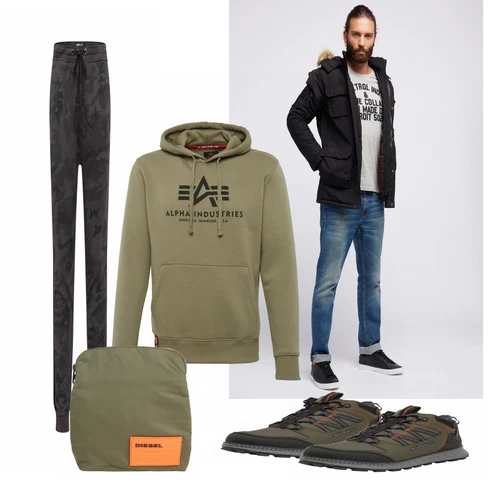 Grün Stiefel Bugatti kombinieren