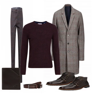 Outfit mit Rot EDC by Esprit "BULLBOXER"