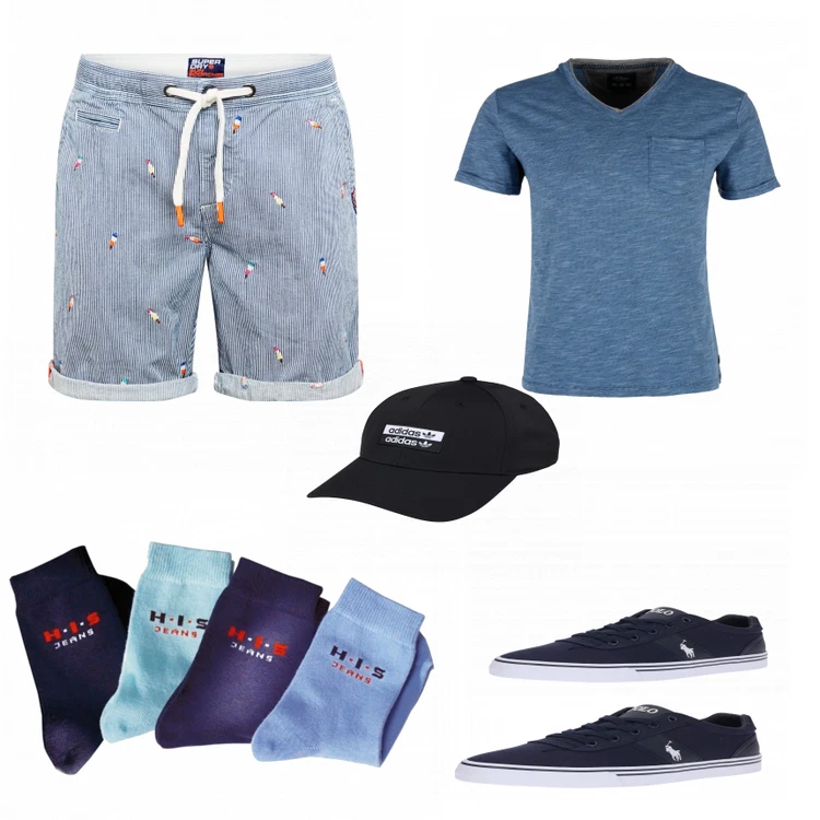 Bunte Socken fuer Herren
