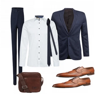 Outfit mit Schwarz Hose Drykorn "Buro Outfit"