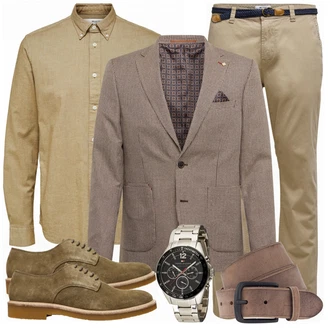 Outfit mit Anzug BURTON MENSWEAR LONDON "Business Outfit"