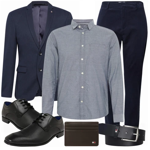 Grau Casual Hemd Tom Tailor kombinieren