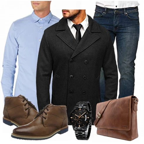 Rot Winter Parka Lloyd kombinieren