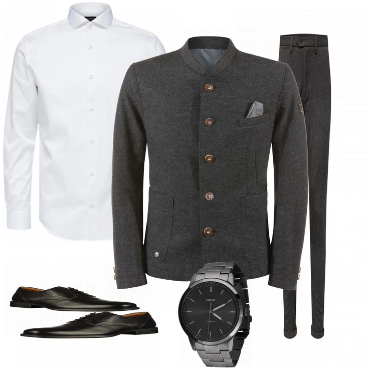 Business Outfits mit Janker
