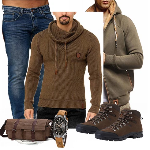 Rot Overall/Winter Parka Indicode Jeans kombinieren