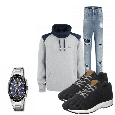 Top kombinieren mit Blau Trachtenmode Adidas