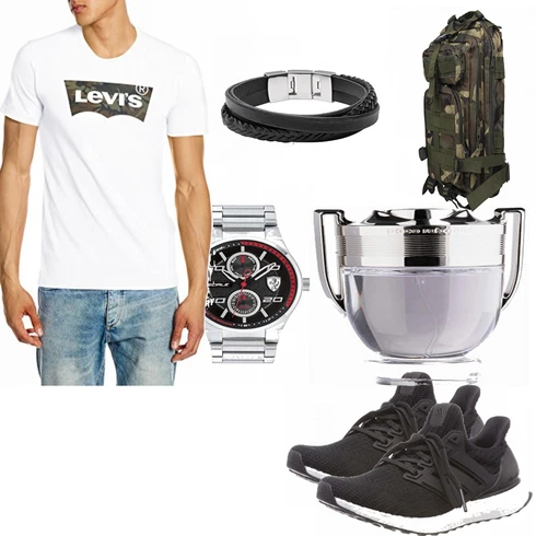 Blau Schuh Sneaker Jack & Jones kombinieren