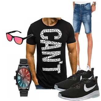 Outfit mit Rosa Overall HAWKERS "CANT"