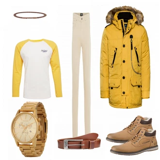 Outfit mit Schal "Christian"