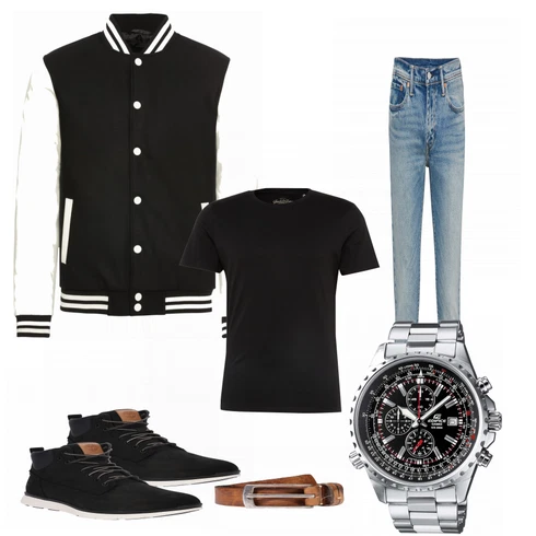 Schwarz Sommerjacke Urban Classics kombinieren mit Gürtel