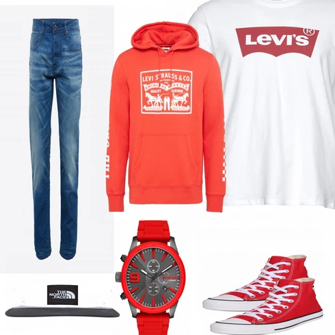 Uhr kombinieren mit Sommer Schuh Converse