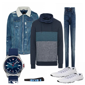 Outfit mit Grau Sneaker Nike Sportswear "ComfyandCasual"