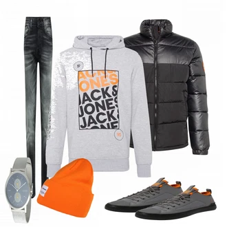 Outfit mit Schwarz Sneaker Converse "Converse"