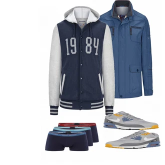 Outfit mit Blau Tommy Hilfiger Underwear "Cool"