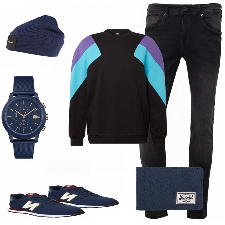 Coole Sweatshirts fuer Herren