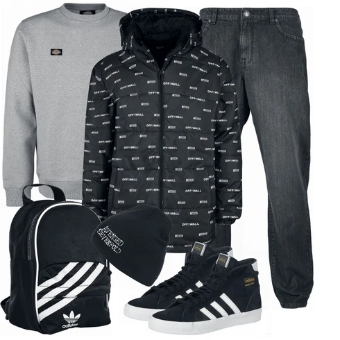 Blau Schuh Sneaker Adidas kombinieren