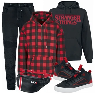 Outfit mit Blau Sneaker Converse "Cooles Outfit"