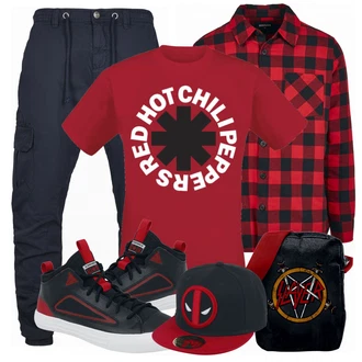 Outfit mit Blau Unkategorisiert Deadpool "Cooles Outfit"