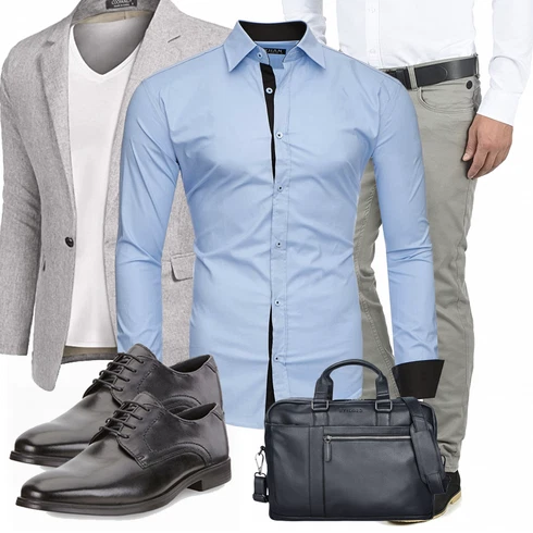Grau Hose Blend kombinieren