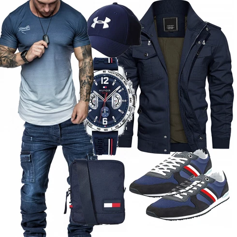 Blau Tasche/Hose/Bademode/Unkategorisiert/Sommerjacke KEFITEVD kombinieren
