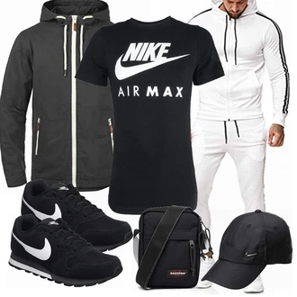 Outfit mit Blau Hut Nike "Cooles outfit"