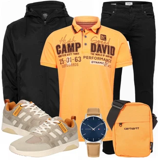 Outfit mit Grün Sneaker/Leder Sneaker Dockers by Gerli "Cooles Outfit"