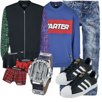 Outfit mit Blau Unkategorisiert Batman "Cooles Outfit"
