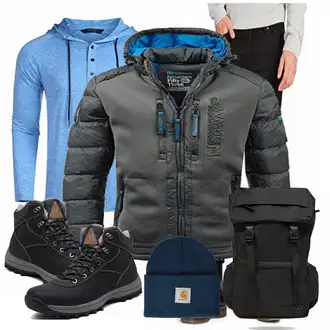 Outfit mit Blau Carhartt "Cooles Outfit"