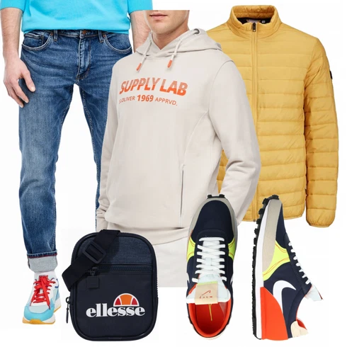 Schwarz/Grau Schuh Sneaker Nike Sportswear kombinieren