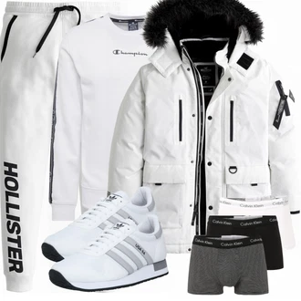 Outfit mit Schwarz Unterhose Calvin Klein underwear "Cooles outfit"