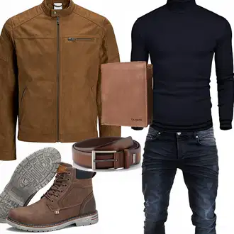 Outfit mit Rot Trachtenmode/Jacke Winter Parka Putu "cooles outfit"