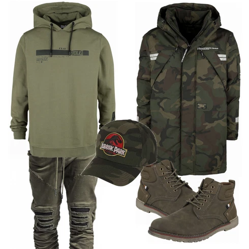 Rot Schuh Stiefel REFRESH kombinieren