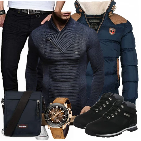 Blau Trachtenmode Timberland kombinieren