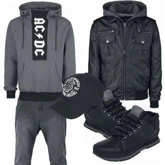 Outfit mit Blau Sneaker New Balance "Cooles Outfit"