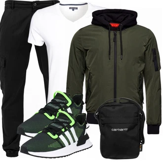 Outfit mit Schwarz SommerJacke Superdry "Cooles outfit"